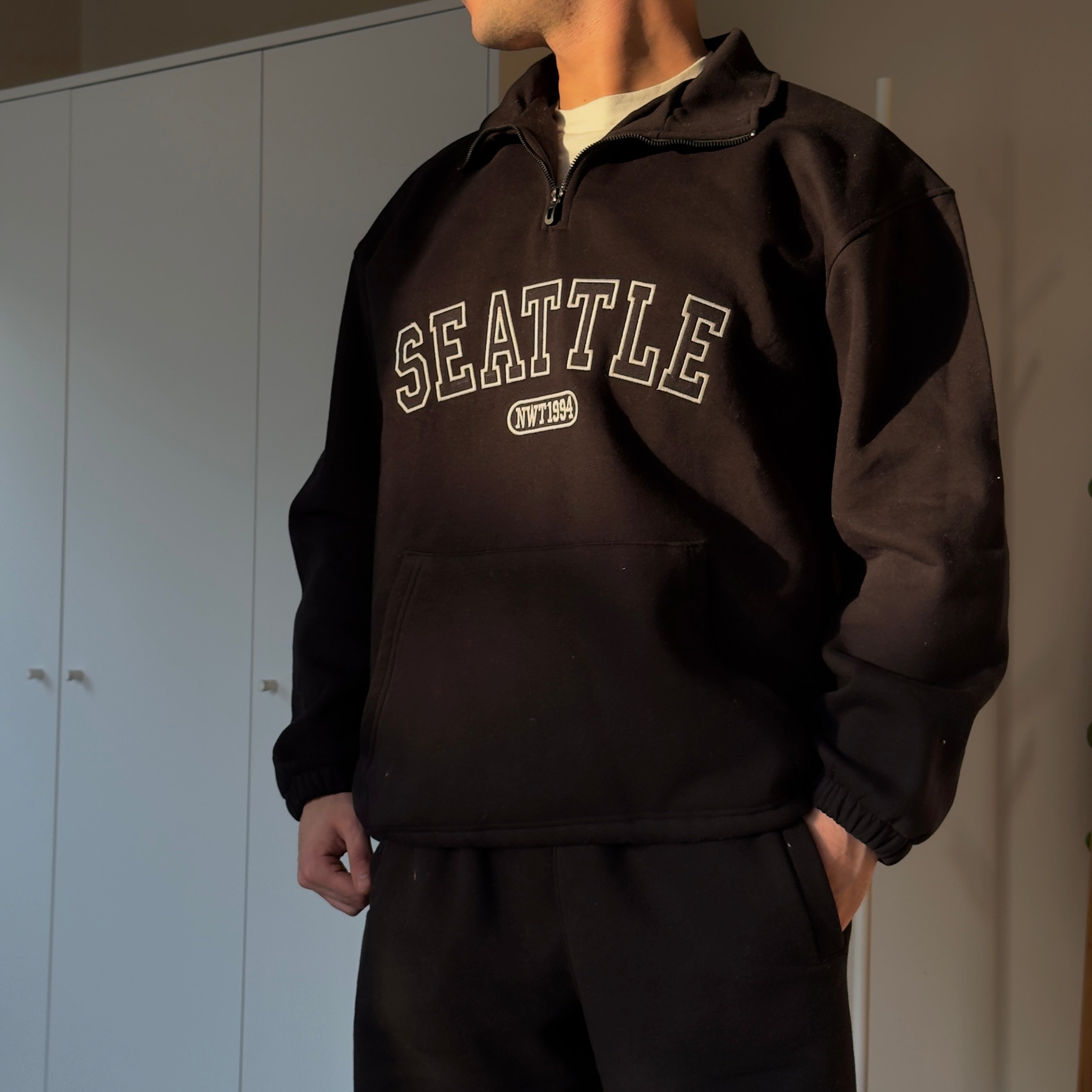 quarter zipper